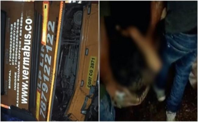 मप्र के छिंदवाड़ा में यात्री बस पलटी, पांच की मौत, 40 घायल