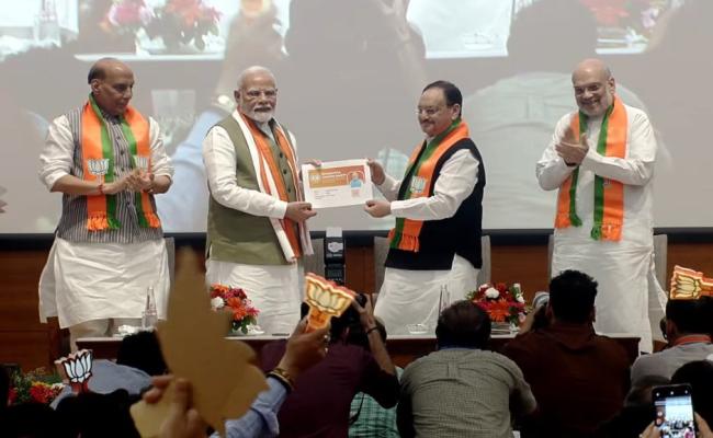 प्रधानमंत्री मोदी ने भाजपा के राष्ट्रीय सदस्यता अभियान का किया शुभारंभ