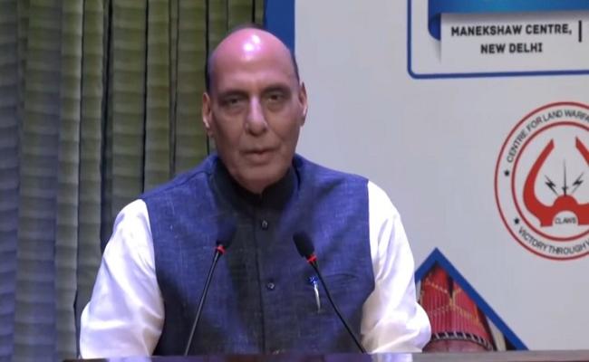 भारत की भौगोलिक स्थितियों में अलग-अलग सुरक्षा चुनौतियां : राजनाथ