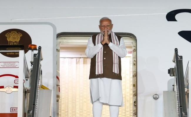 प्रधानमंत्री मोदी संयुक्त राज्य अमेरिका की तीन दिवसीय यात्रा पर रवाना