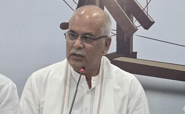 ईडी बीजेपी के 'चुनाव विभाग' की तरह काम कर रहा हे : भूपेश बघेल