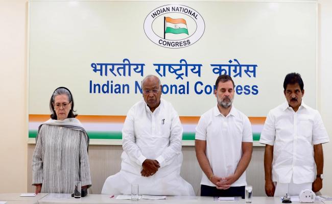 पहलगाम मुद्दे पर कांग्रेस ने की सीडब्ल्यूसी की बैठक, भाजपा पर साधा निशाना