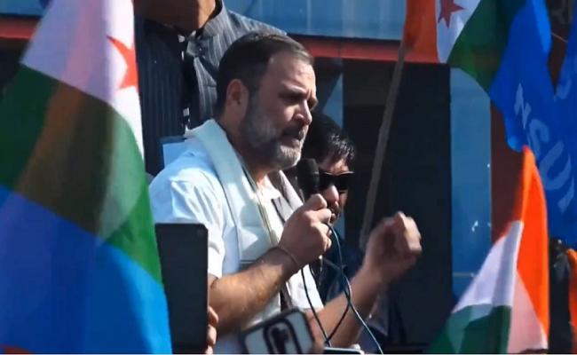 'राहुल गांधी की 'शिक्षा न्याय संवाद' स्थल पर तोड़फोड़, छात्रों को जबरन वापस भेज रही बिहार पुलिस'