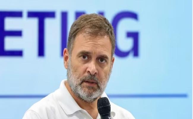 सदन में विपक्ष को बोलने नहीं देती सरकार: राहुल गांधी