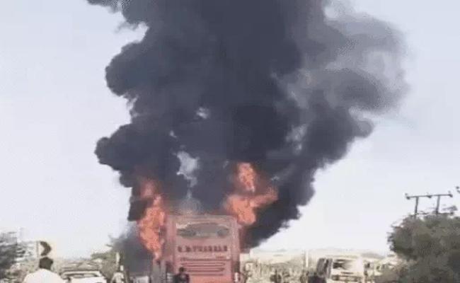 जैसलमेर बस अग्निकांड में मृतकों की संख्या बढ़कर 25 हुई, एक और महिला ने तोड़ा दम