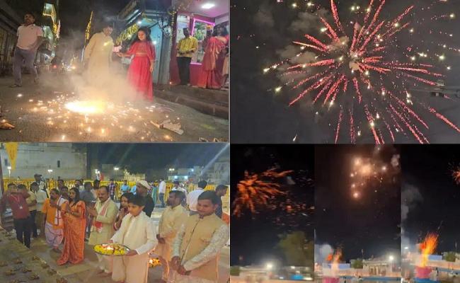 मप्र में दीपावली की धूम, घर-घर हुआ लक्ष्मी पूजन, आतिशबाजी से रंग-बिरंगी रोशनी में नहाया आसमान