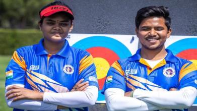 एशियाई खेल : कंपाउंड मिश्रित टीम तीरंदाजी स्पर्धा में ज्योति- ओजस ने भारत को दिलाया ऐतिहासिक स्वर्ण