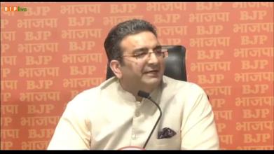 संजय सिंह के घर पर ईडी के छापे पर बोली भाजपा, कहा- शराब घोटाले के मुख्य सरगना हैं अरविंद केजरीवाल