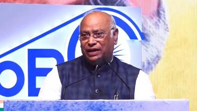 पीएम मोदी 'झूठों का सरदार': खड़गे ने  ‘भागीदारी न्याय सम्मेलन’ में बीजेपी सरकार पर तीखा हमला बोला