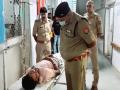 कानपुर में मुठभेड़ के दौरान अपराधी को लगी गोली, भर्ती
